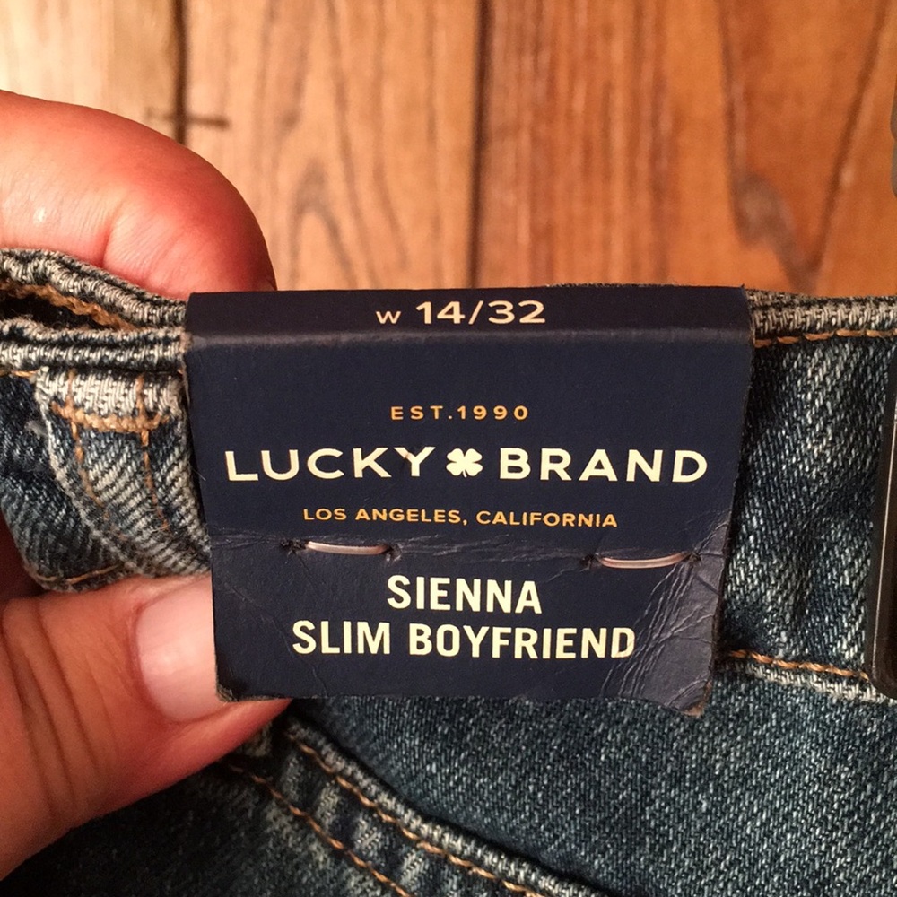 Lucky Brand Sienna Slim Boyfriend Jeans